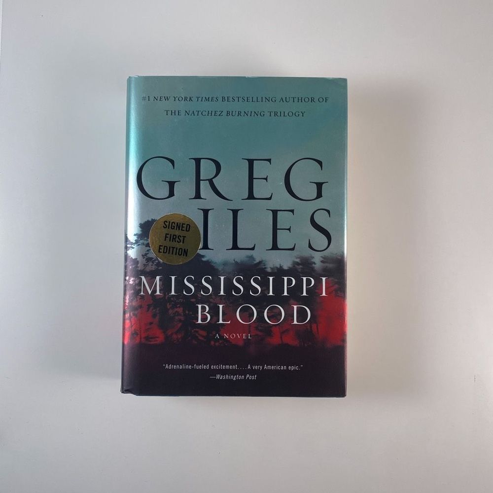 2/$50 - SIGNED - Mississippi Blood by Greg Iles